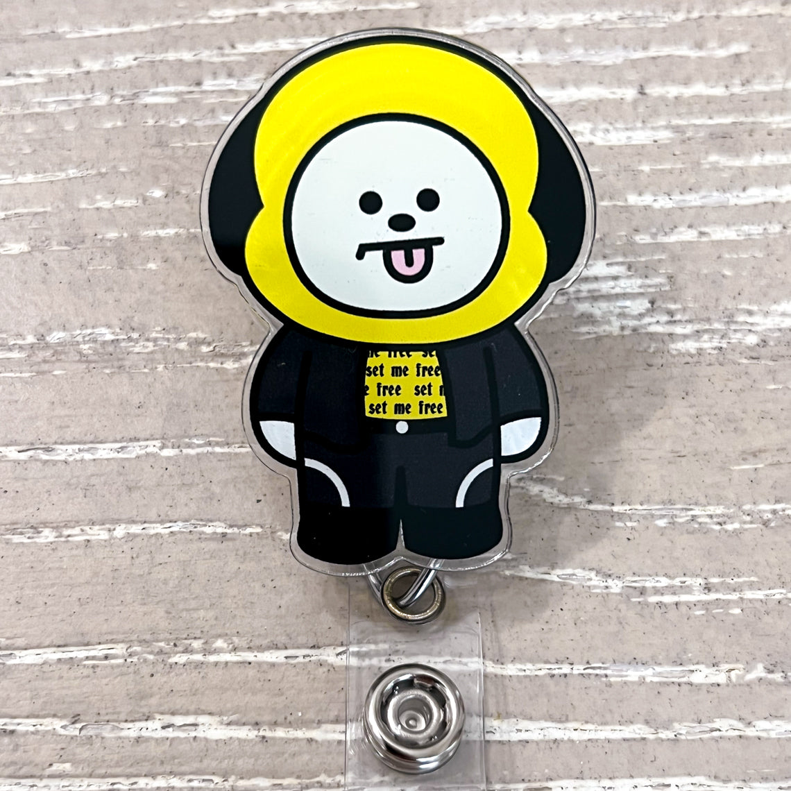 BT21 KPop Badge Reel